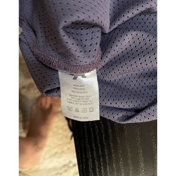 YoungLA Purple Mesh Tank Top (Medium) - Picture 4 of 4